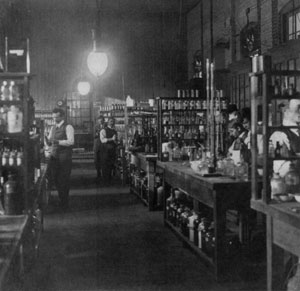 The Chemistry Laboratory at
                                    Edison's Invention Factory in West
                                    Orange, New Jersey around 1910