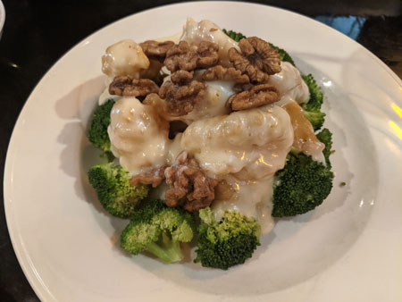 Ichiban Shrimp and
                                                      Walnuts